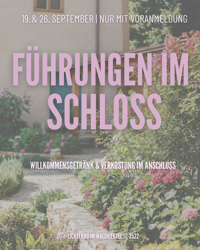 Führungen im Schlossgut Lichtenau - September 2026