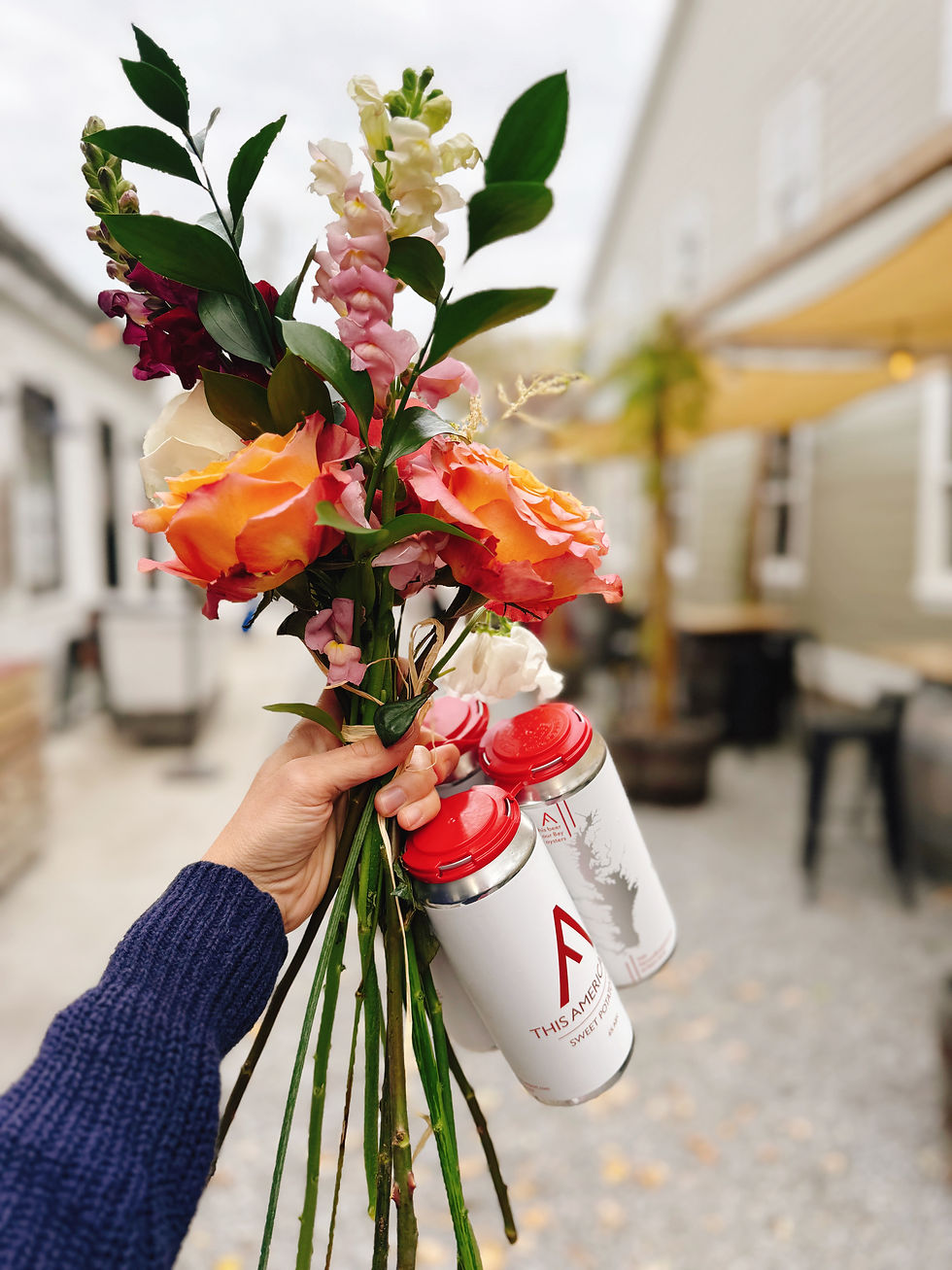 Flowers and a Four Pack!