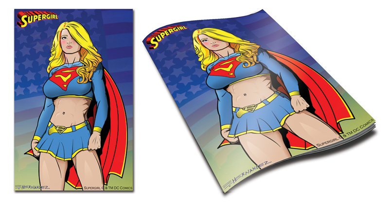 Supergirl Cover Sample