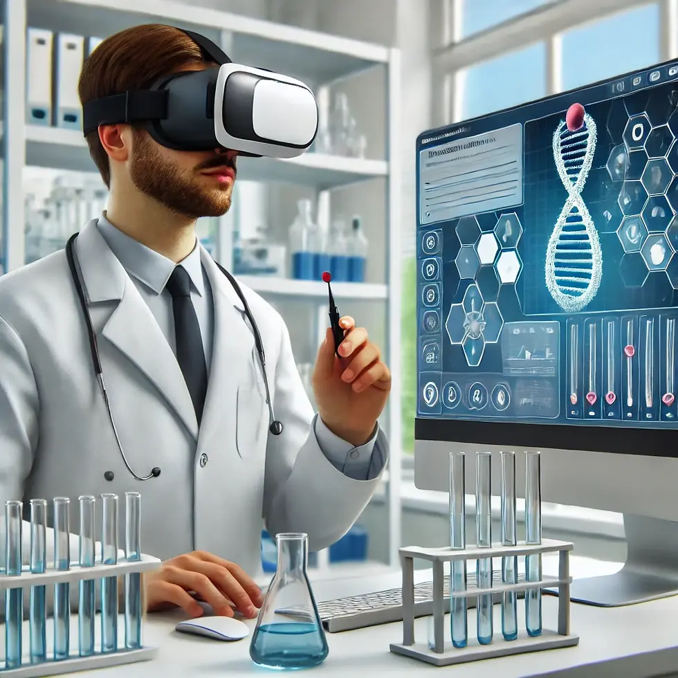 Inovações Tecnológicas na Capacitação Laboratorial: Preparando sua Equipe para o Futuro.