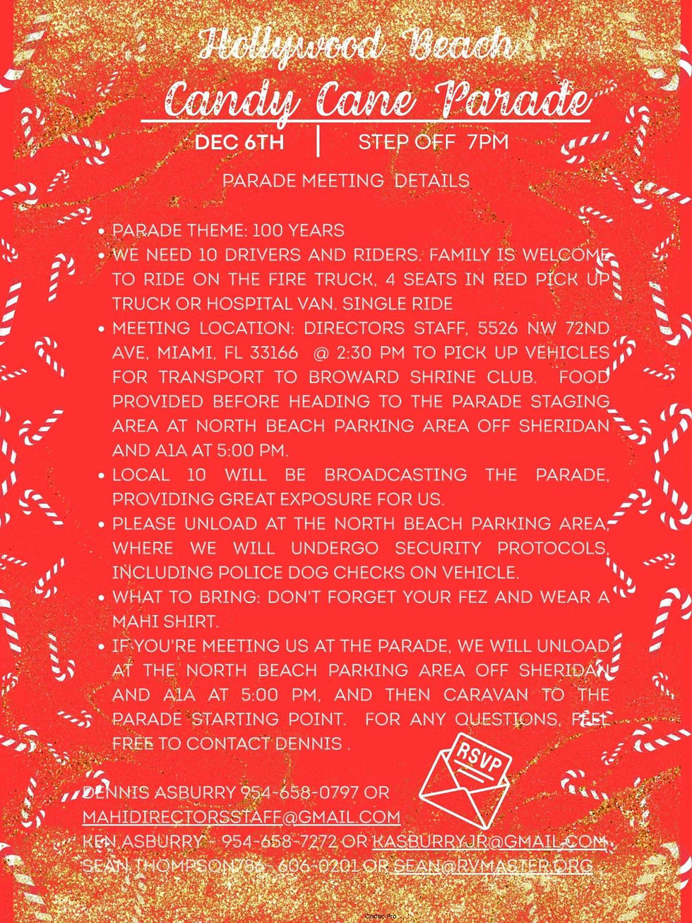 Dec 6th 2025 - Candy Parade - Mahi Shrine