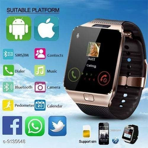 DZ09 Android, 4G calling Bluetooth Smartwatch