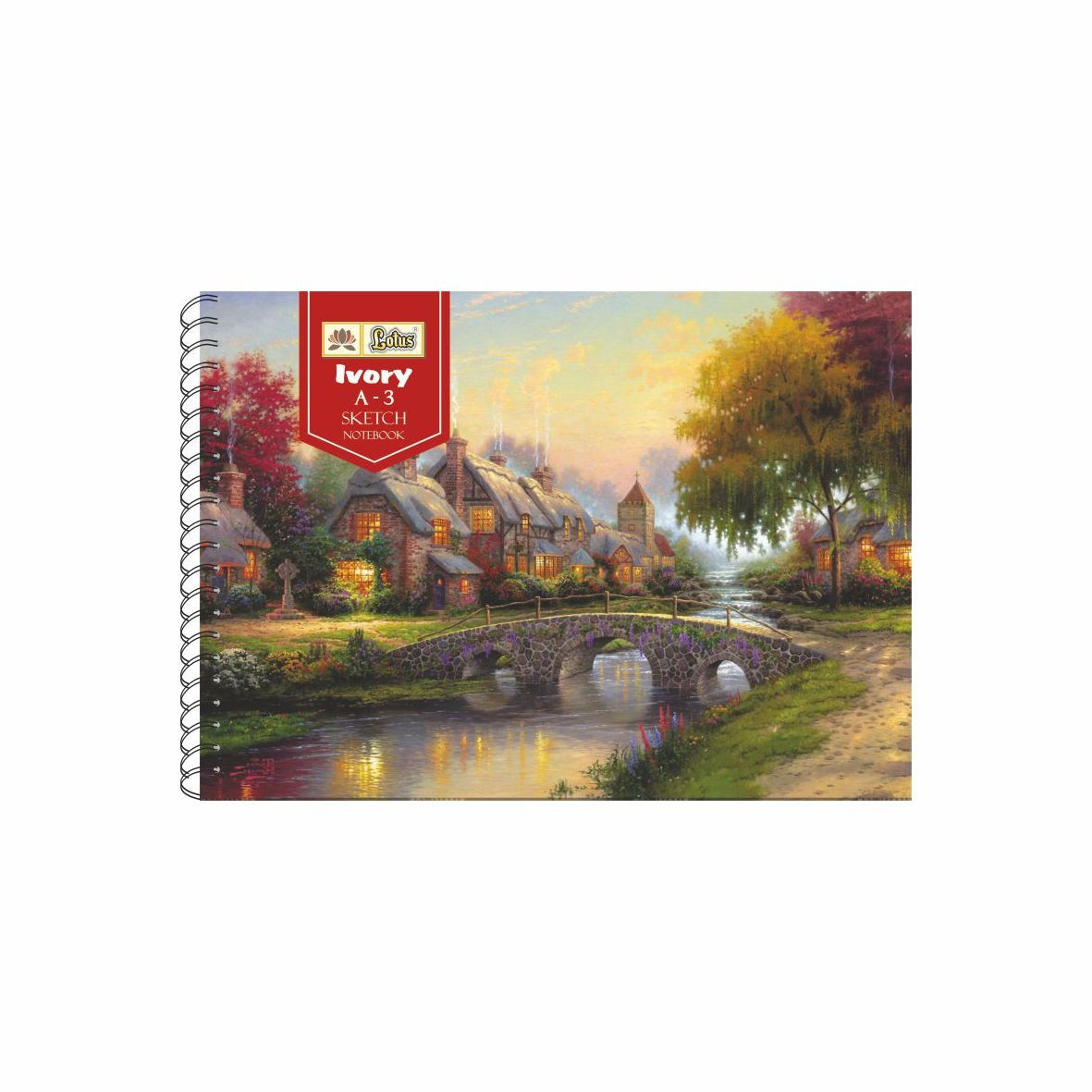 Lotus A3 Sketch Notebook