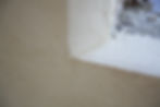 Lime plastered window sill