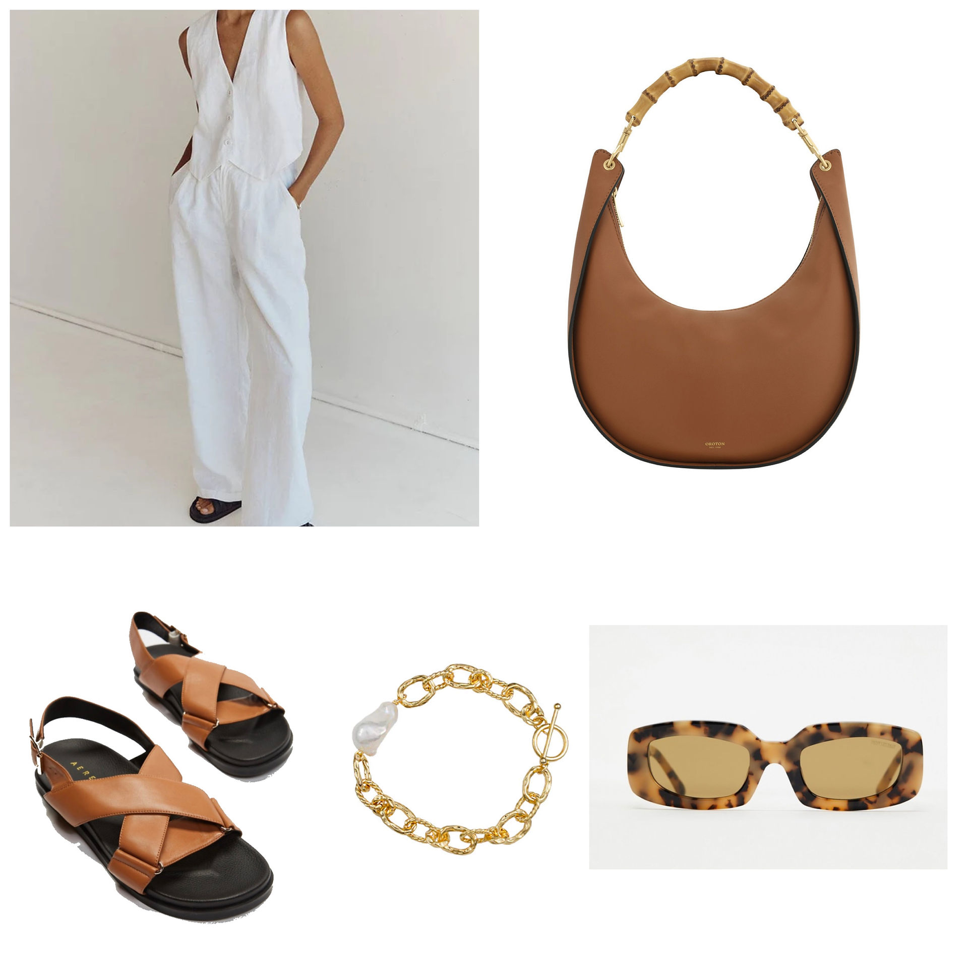 Shop Outfits, Tan Bags & Shoes