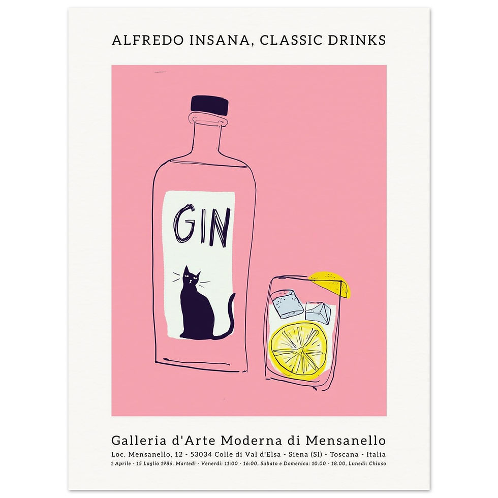 Miniaturebillede: Gin & Tonic & a cat #14