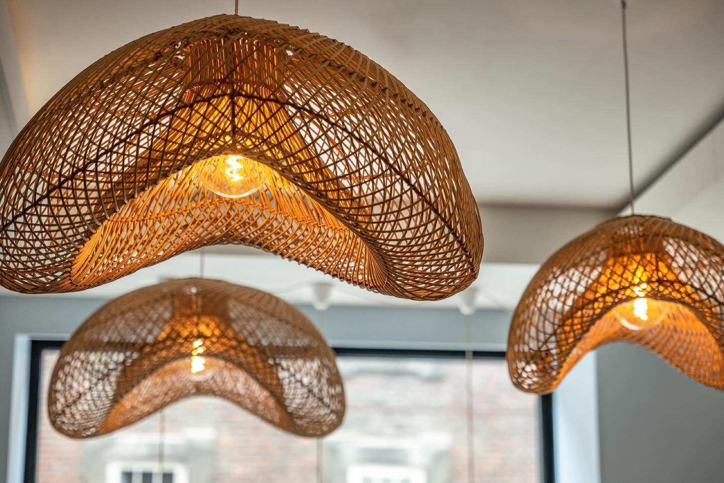 Lampeskærm - Pendel i bambus, L001 - By Sol