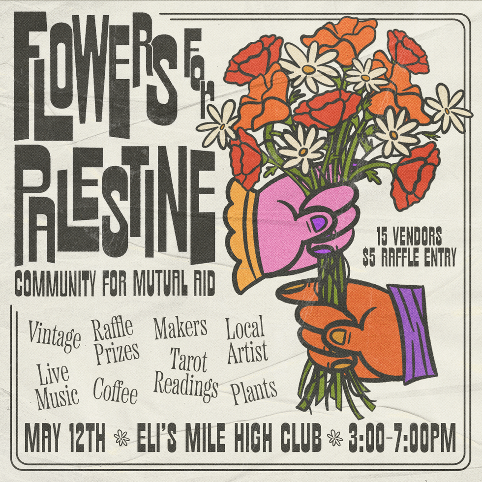 Flowers for Palenstein Flyer Square