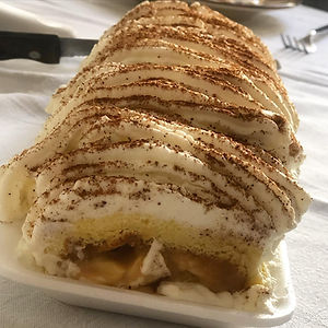 Rocambole de Banoffe Pequeno