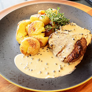 Steak au Poivre