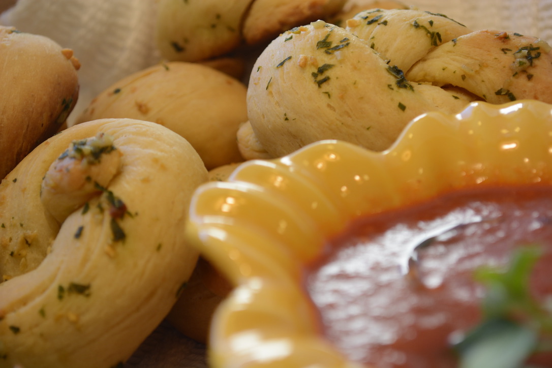 Arranged Food and Objects