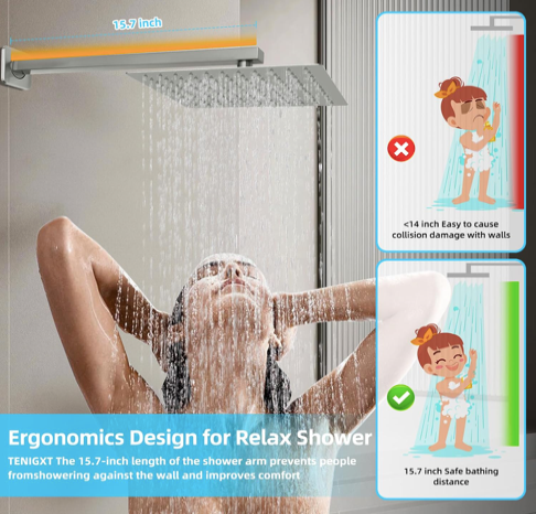 Thumbnail: Bathroom Shower Faucet Set