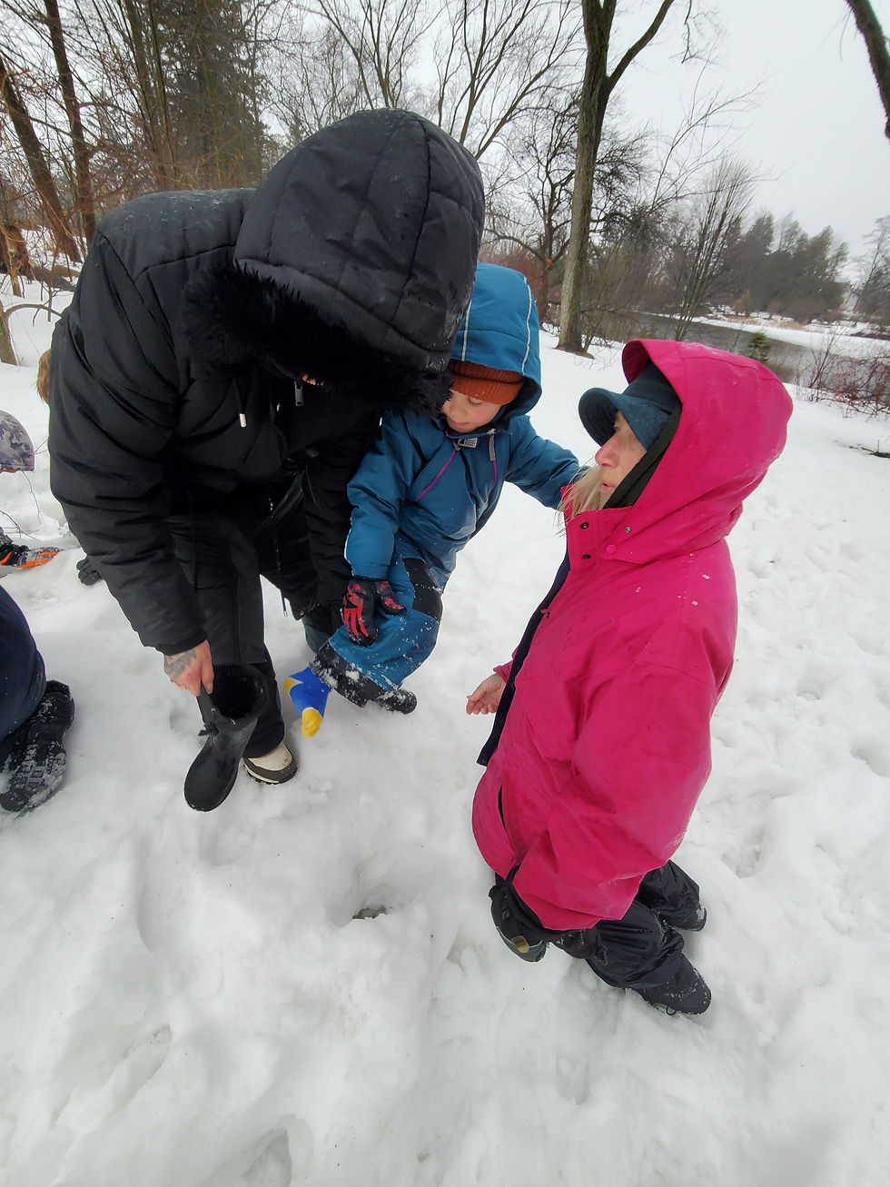 The Toe-Truck crew from Coyote Nature school, of course!