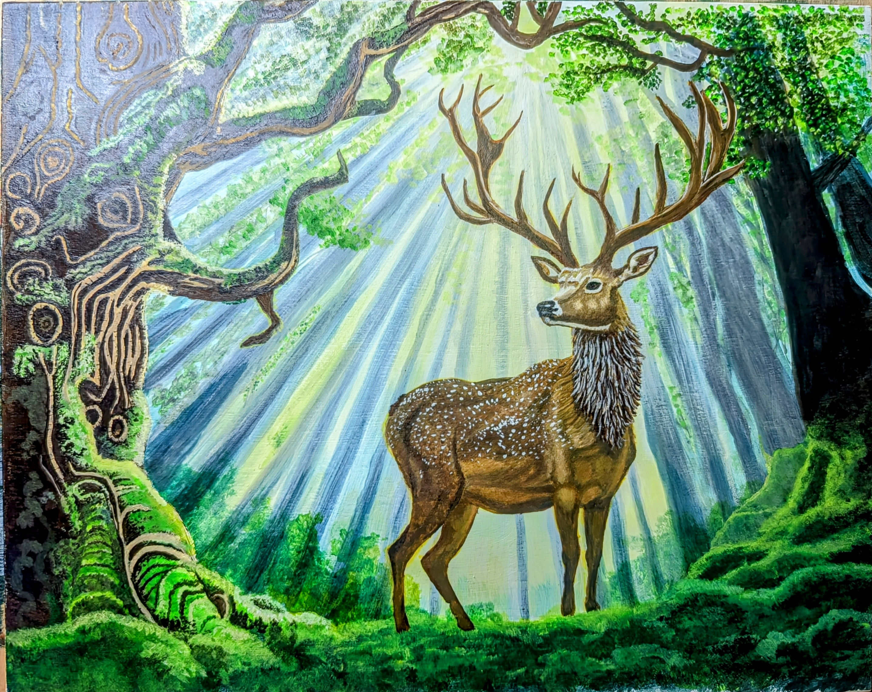 Fantasy Forest Stag