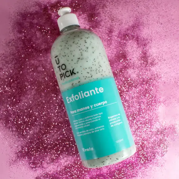 Miniatura: Exfoliante manos menta