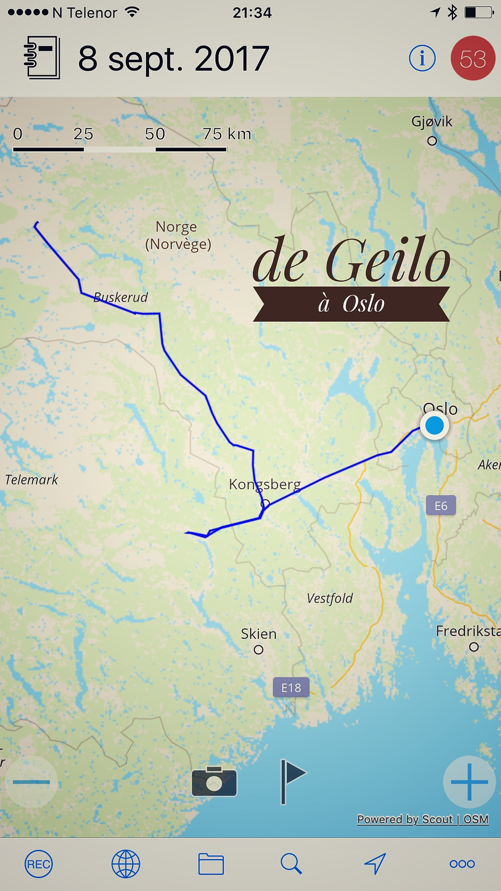 de geilo à oslo