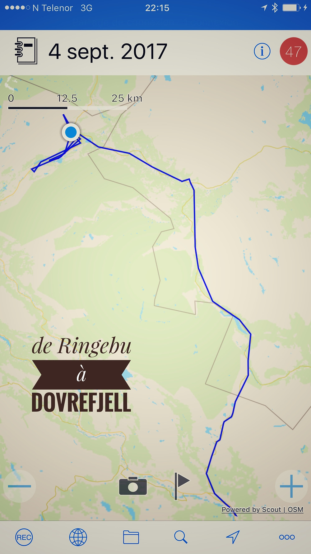 de RIngebu à Dovrefjell