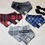 Thumbnail: Dog Bandanas - Plaid Fleece and Black Fleece Hair Bow