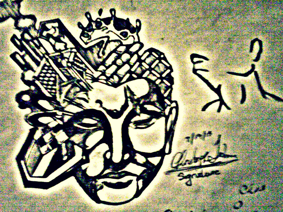 Abstract budah