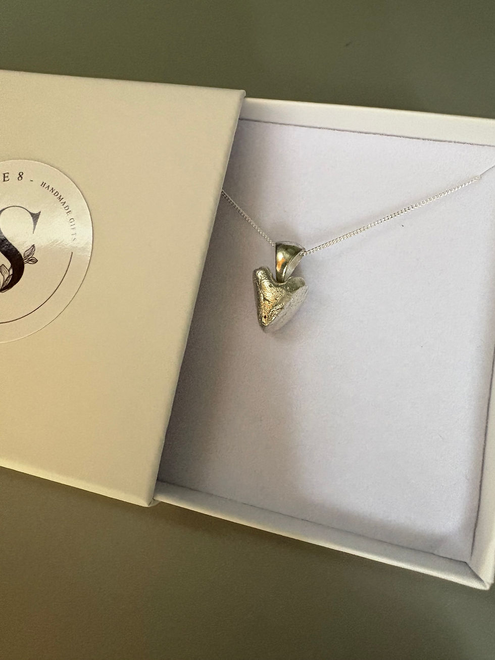 Thumbnail: Encased in Silver Heart