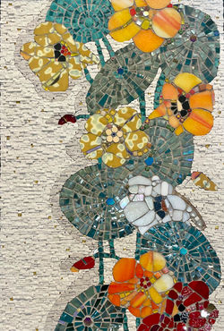 Nasturtium,24"x30" $3000 available for a commission
