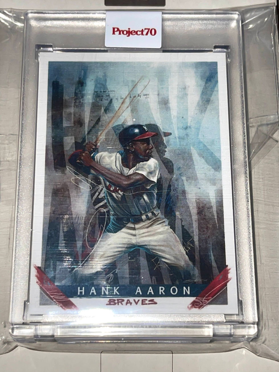 Topps Project70 23 1993 Hank Aaron by Chuck Styles