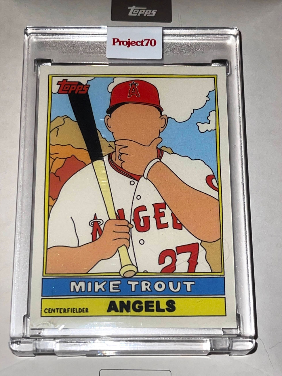 Topps Project70 Card 27 - 1976 Mike Trout by Fucci