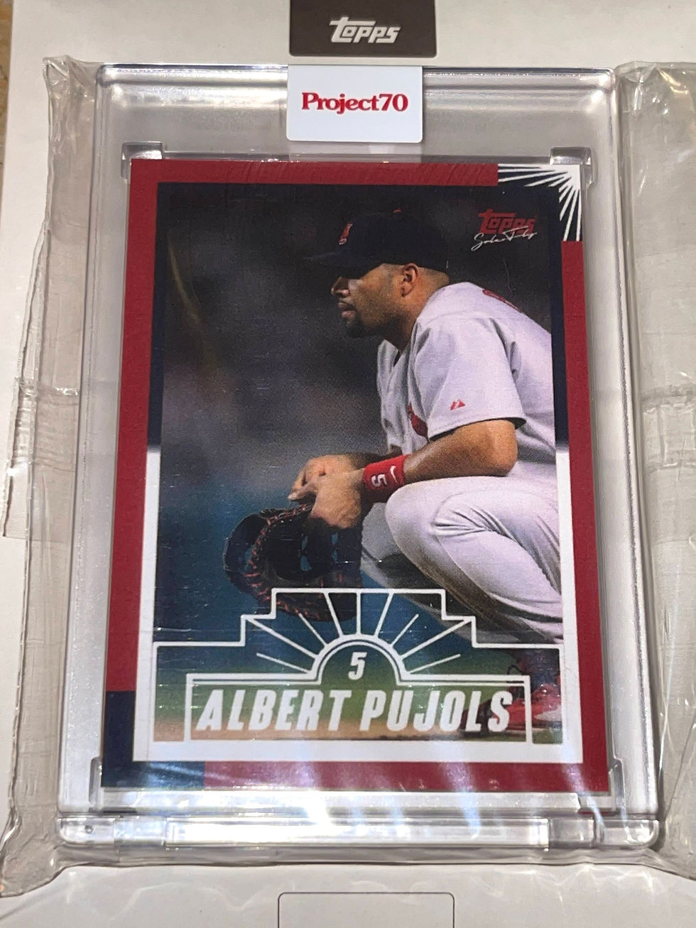Topps Project70 Card 31 - 1990 Albert Pujols by Solefly
