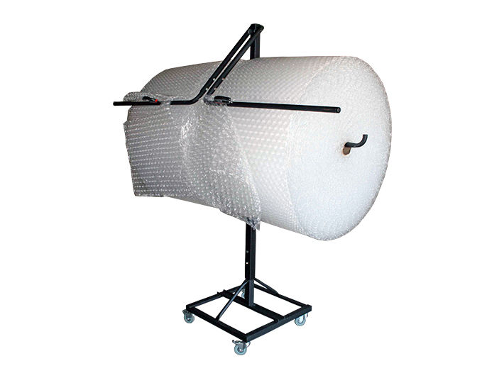 Thumbnail: Bubble wrap dispenser on wheels for easy packing