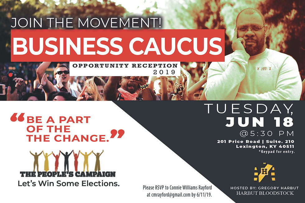 Business Caucus Opportunity Reception