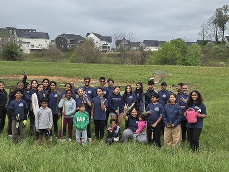 🌱 Rooting for the Future: How VT Seva Maryland Shattered Earth Day Goals with 190 New Trees