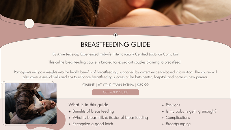 Breastfeeding Online Course: understanding breastfeeding, latching, position