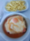 FRANCESINHA com molho caseiro