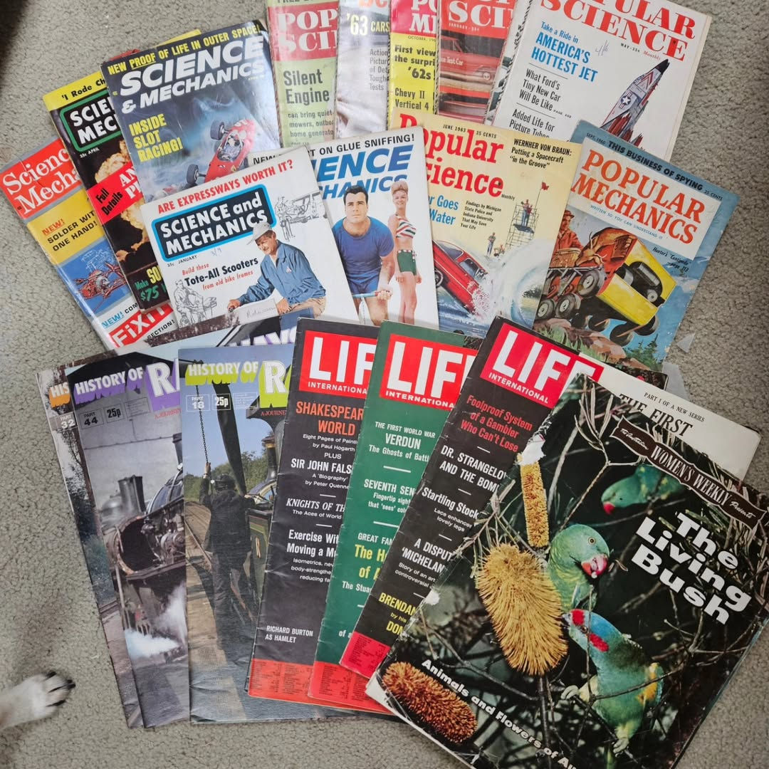 Vintage magazines