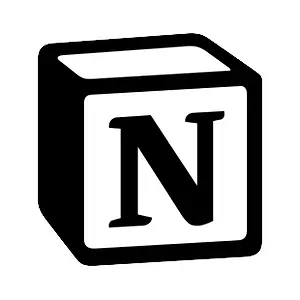 노션 공식 로고