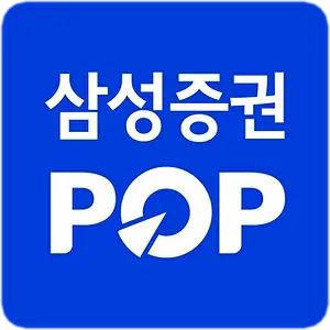 삼성증권 mPOP 로고입니다.