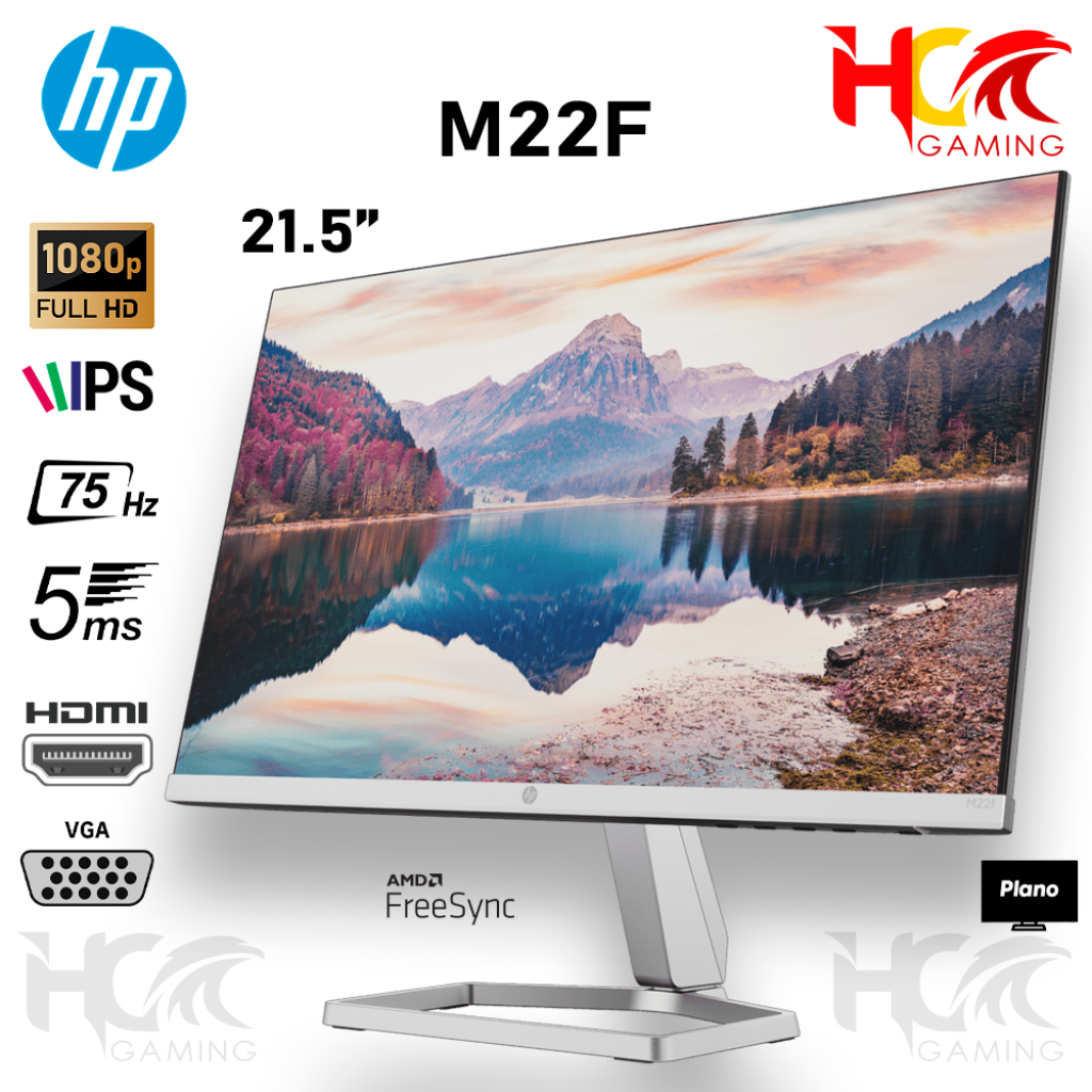 HP M22f 21.5″ FHD IPS 75 Hz