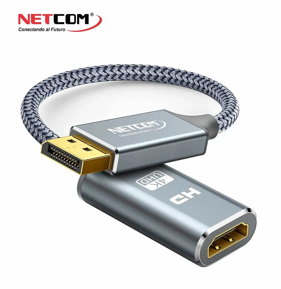 Miniatura: Netcom DisplayPort a HDMI UHD 4K@30 Hz PE‑VA0378