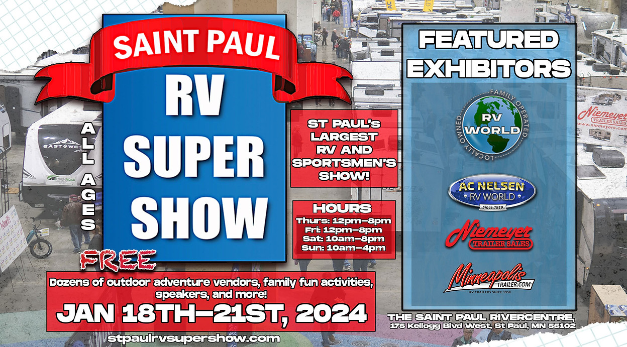 Saint Paul RV Supershow Jan. 1215, 2023