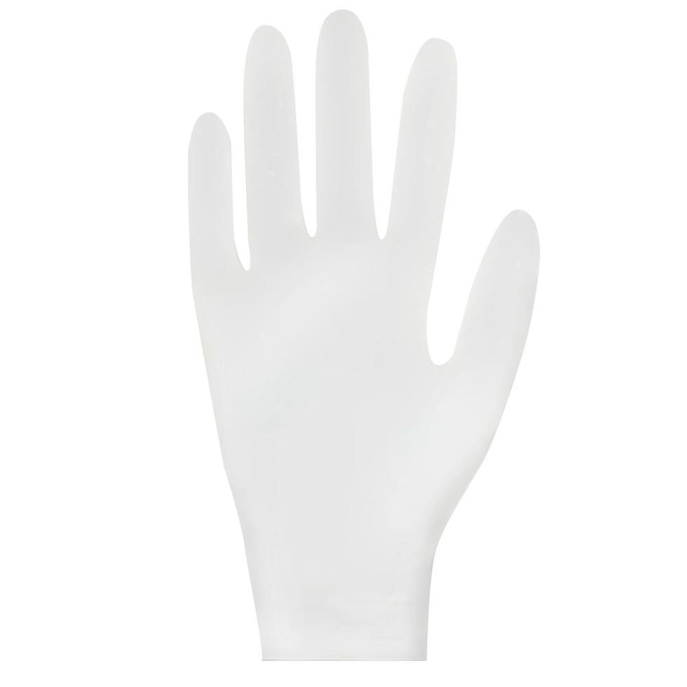 Thumbnail: GLOVE EXAM VINYL LARGE N/S P/FREE STD CUFF CLEAR BAREMEDICAL- 2049481