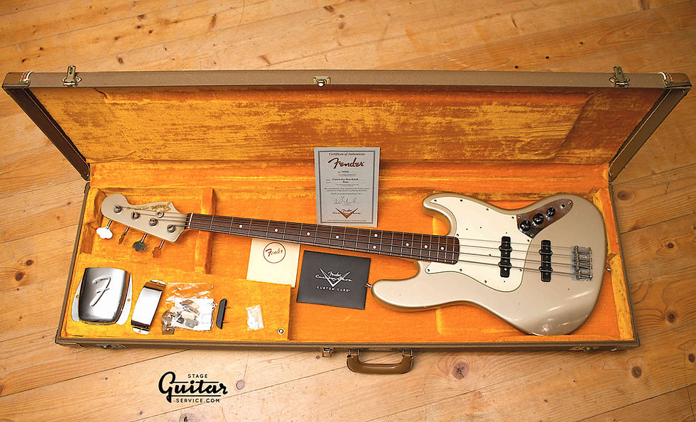 Miniaturbild: FENDER CUSTOM JAZZ BASS RELIC - USA 1995