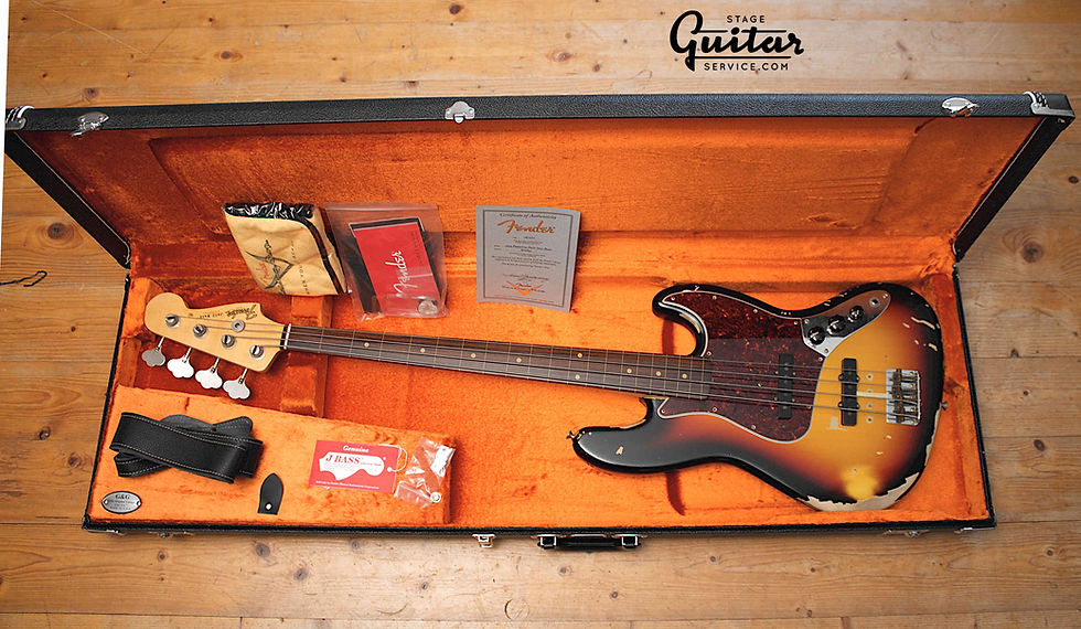 Miniaturbild: Fender Custom Shop Jaco Pastorius Relic Jazz Bass - USA 2016