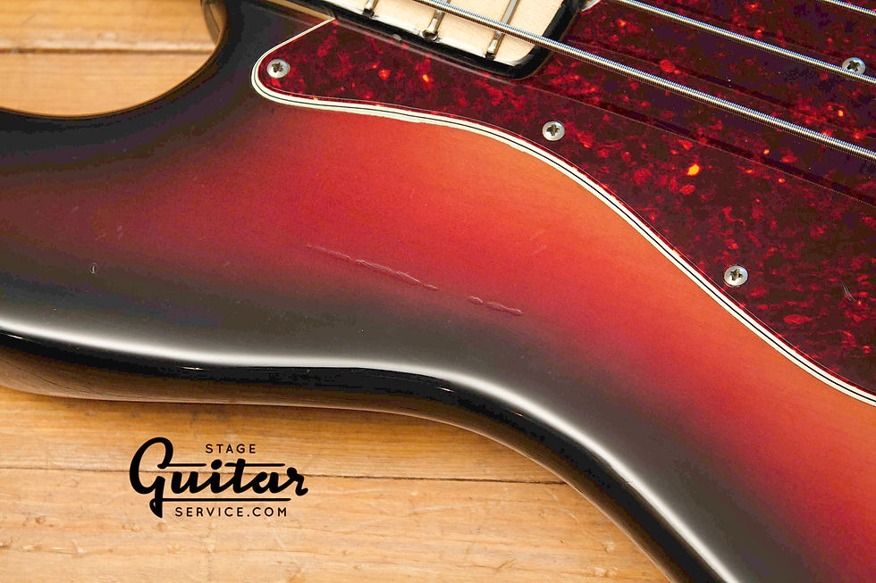 Fender Jazz Bass Sunburst - USA 1973 | Stage Guitar Service