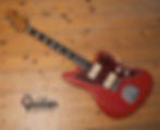 Miniaturbild: Fender Jazzmaster Dakota Red (Refinished) - USA 1966