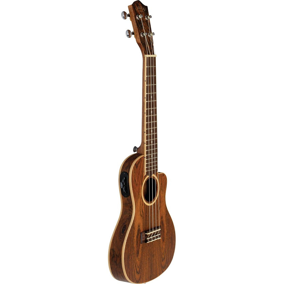Miniaturbild: Lanikai Figured Bocote Thin Body Konzert Cutaway/Pickup