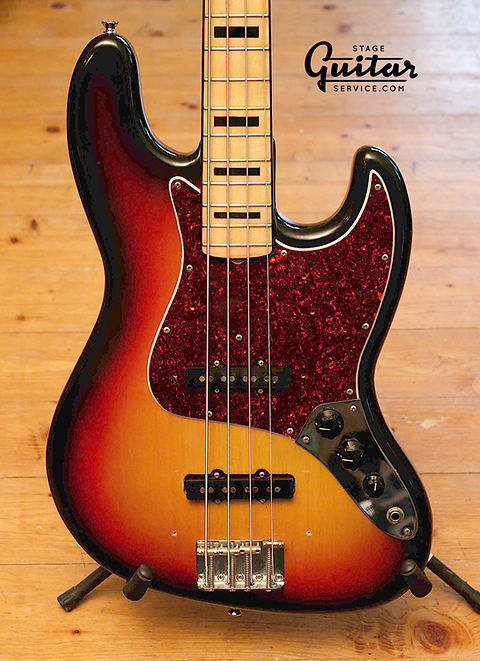 Fender Jazz Bass Sunburst - USA 1973 | Stage Guitar Service