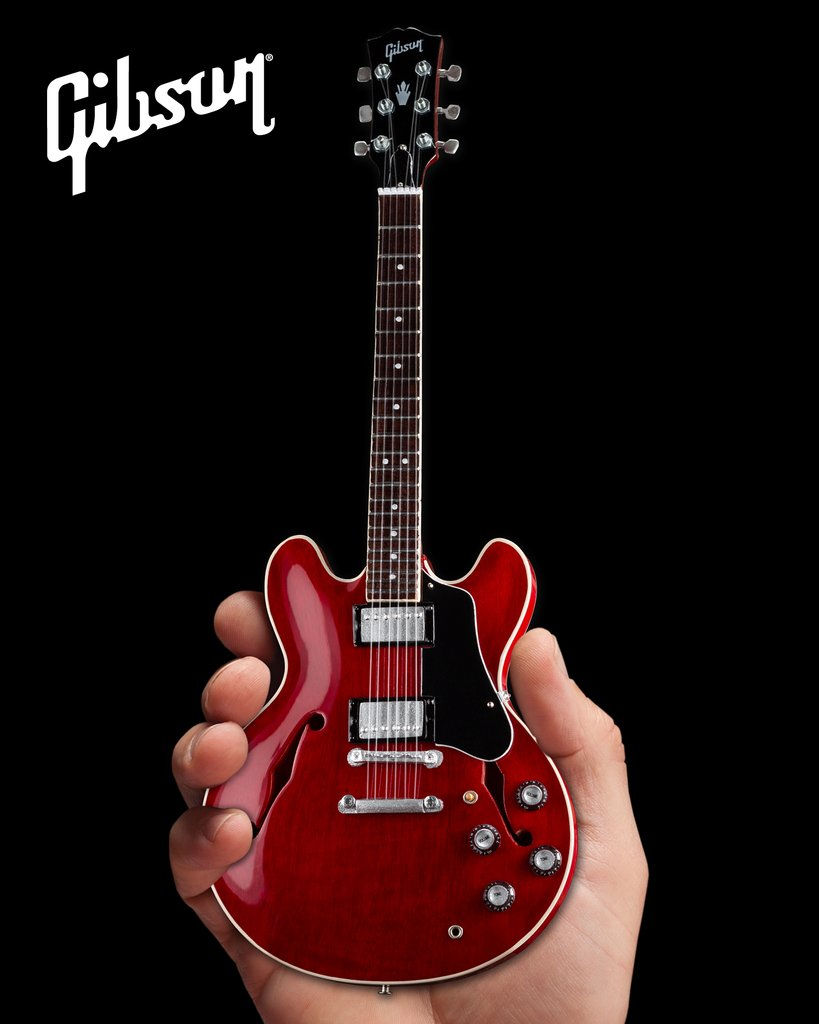 Miniaturbild: Gibson ES-335 Faded Cherry 1:4 Scale Mini Guitar Model