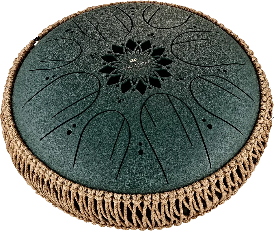 MEINL MEDIUM OCTAVE STEEL TONGUE DRUM - F# MINOR - GREEN