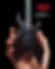 Official Stranger Things® Eddie's Guitar B.C. Rich® NJ Warlock® Mini Guitar Mode