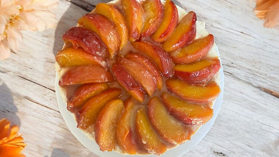 Peach Cheesecake